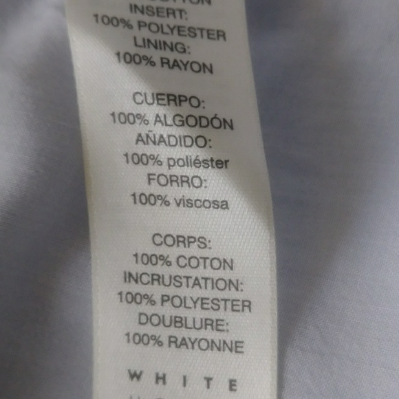 White House Black Market Chambray Skirt Blue - Picture 4 of 4